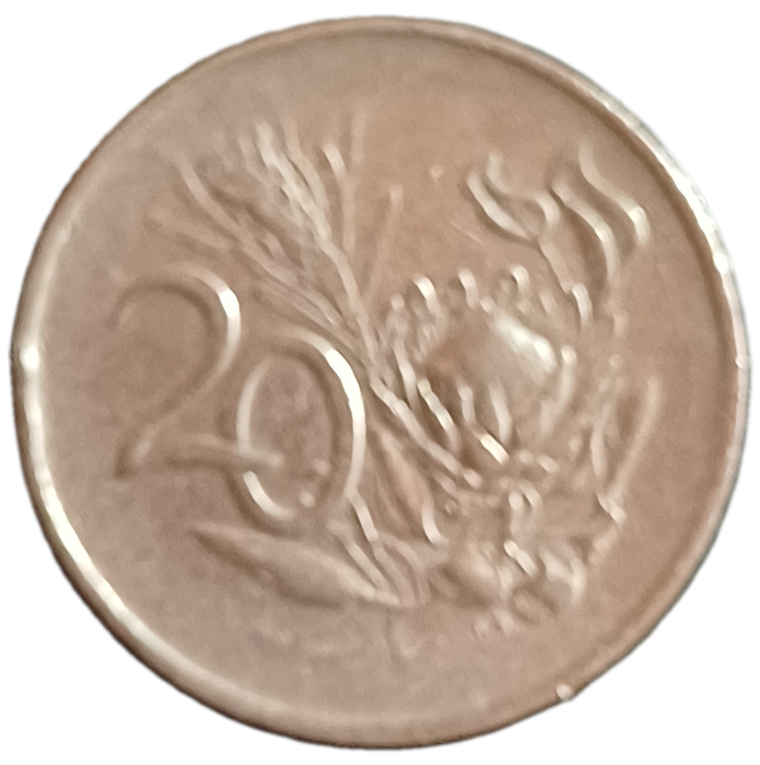 1965 SA 20 Cent