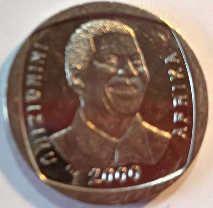 R5 Mandela Coin 2000 (Mandela Smiley)
