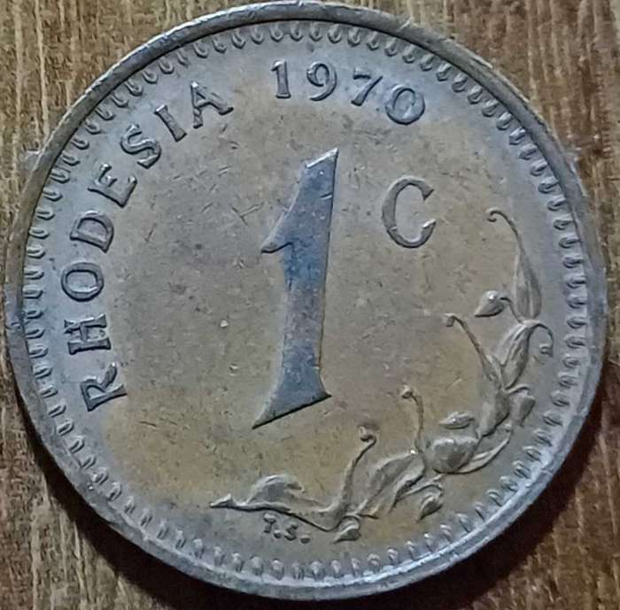 Rhodesia 1 Cent 1970