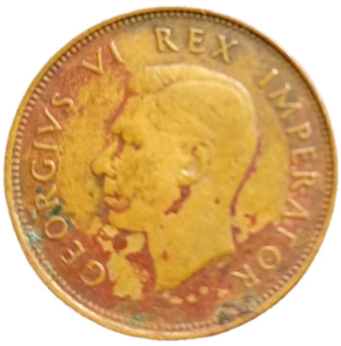 1946 Union Half Penny