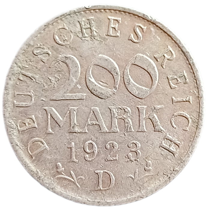 1923 Germany 200 Mark