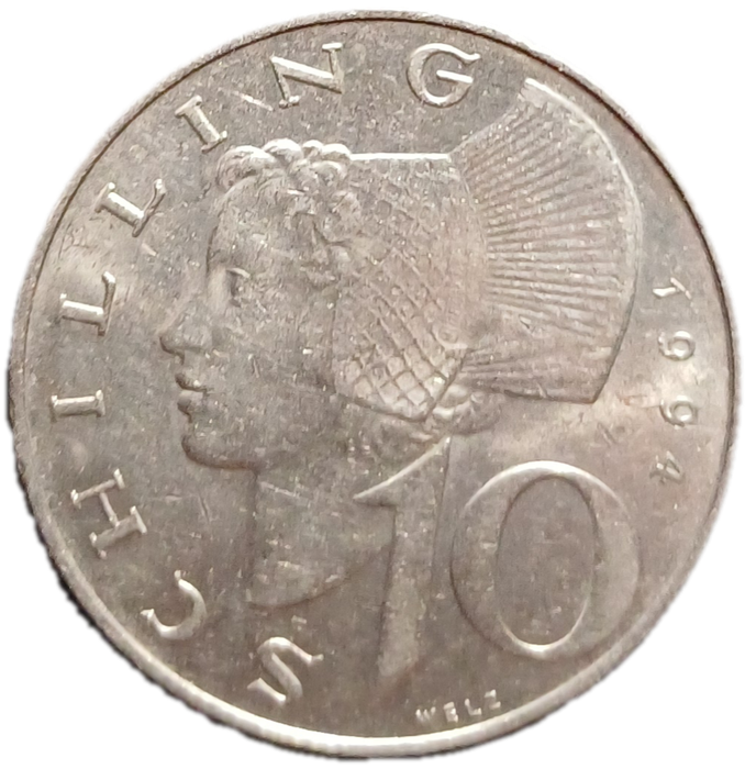 1994 Austria 10 Schilling