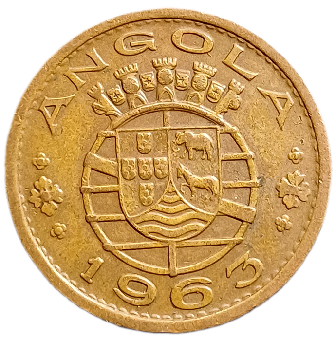 1963 Angola One Escudo