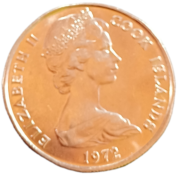 1972 Cook Islands 50 Cent (UNC)