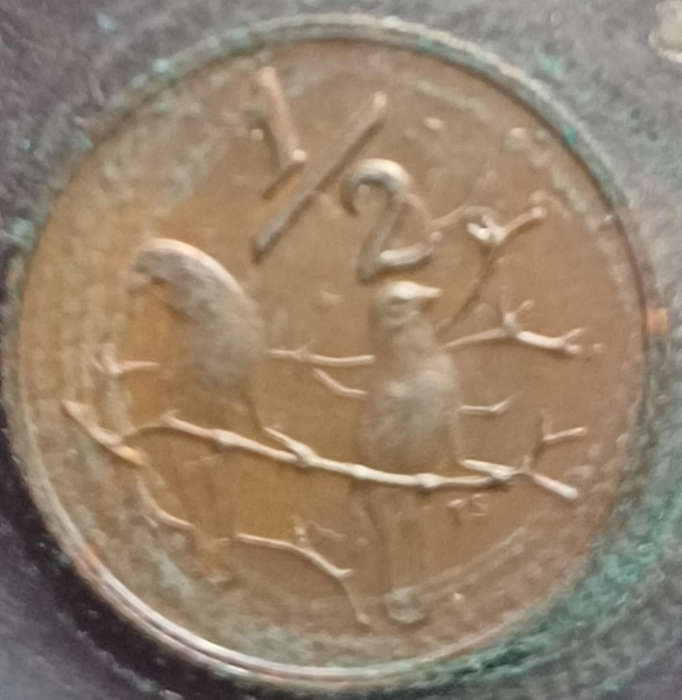 1970 SA ½ Cent (UNC)