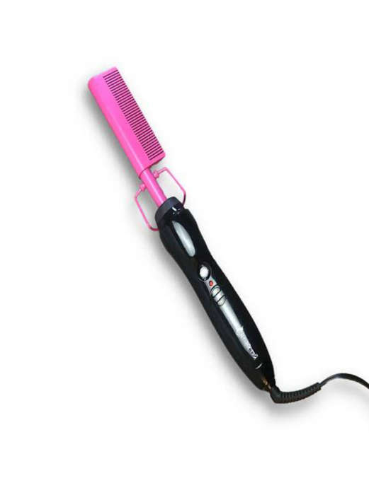 Pink hot hair comb