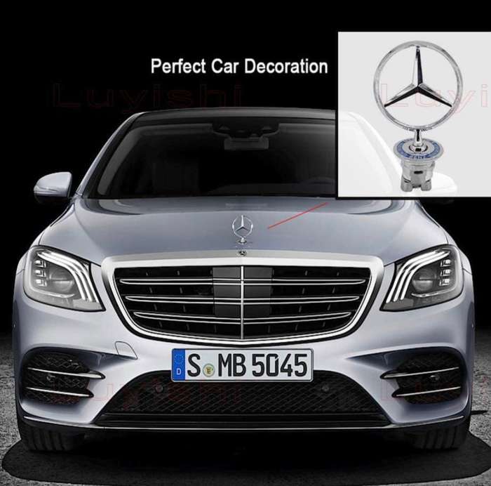 Mercedes Bonnet Emblem - W204 Style