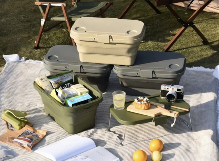 Multifunctional Collapsible Picnic Basket
