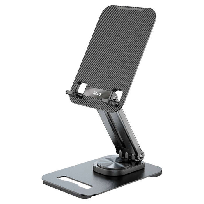 Tabletop holder PH48 Fun rotating desktop stand - black