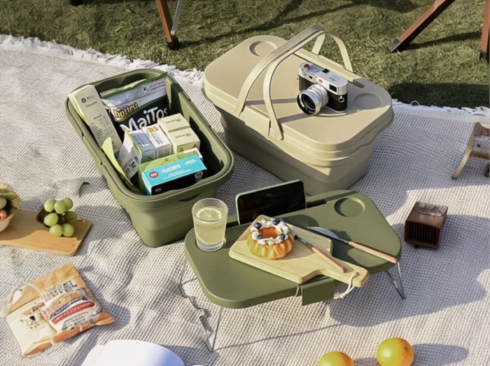 Multifunctional Collapsible Picnic Basket