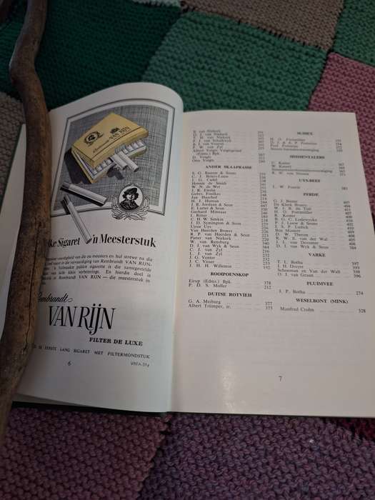 Boerdery-jaarboek 1960-61 Mike Spies (farming-yearbook SA)