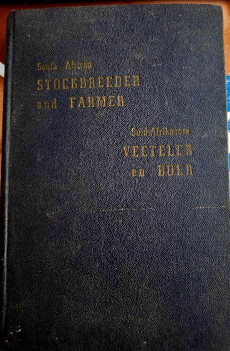 South Africa Stockbreeder and farmer/ Suid Afrikaanse Veeteler en Boer -N & B Eliovson 1956