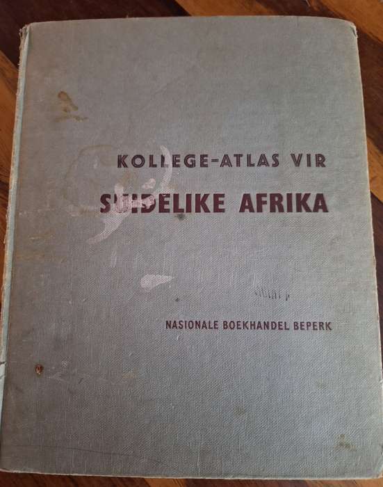 Kollege-Atlas vir SUIDELIKE AFRIKA-Harold Fullard-1961
