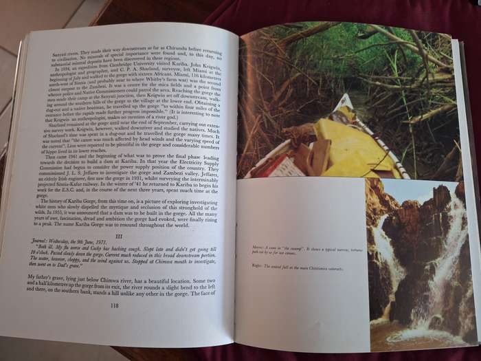 Zambezi Odyssey - SJ Edwards First Edition 1974