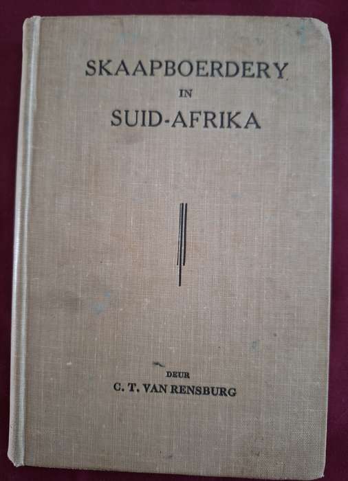 Skaapboerdery in Suid-Afrika deur CT van Rensburg 1948 Afrikaans text/rare