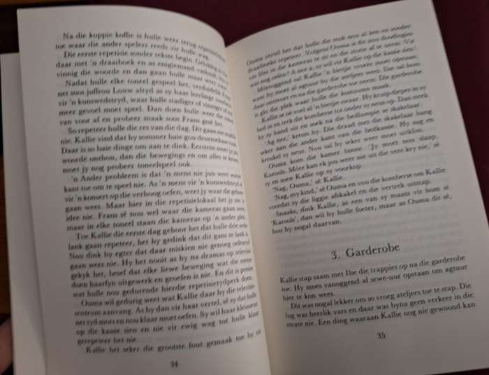 Televisie 123-Willie Esterhuizen-1982 1st edition. Afrikaans Text. Rare