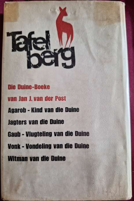 KWAI-Vegter van die Duine-Jan J van der Post -1966 1st edition. Afrikaans Text