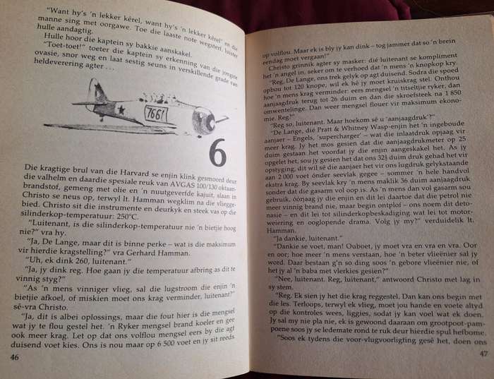 LEERLING-VLIEENIER Christ de Lange/ Simon von Garderen 1st edition 1982. Afrikaans (Aviation)