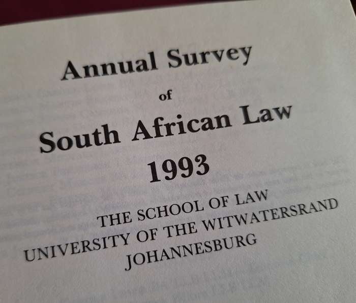 Annual Survey of South African Law 1993