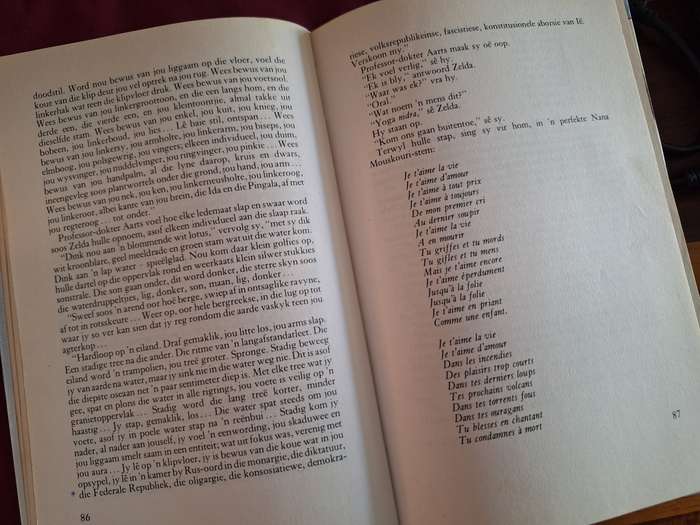 SLUVOET - MC Sluvoet - 1987 first edition. rare. Afrikaans text. Novel
