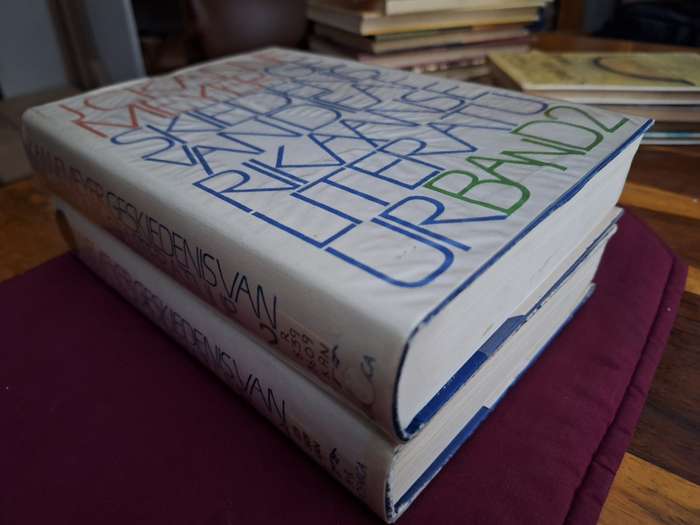 Geskiedenis van die Afrikaanse Literatuur Volumes 1 & 2/JC Kannemeyer-both first editions.