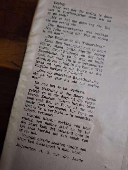 SEUN agter n Mauser-Earl Martin -1971 first edition. Afrikaans text. Scarce