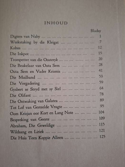 TOON VD HEEVER-Gerwe uit die erfpag van Skoppensboer-4th print-1947/Afrikaans text. Short Stories