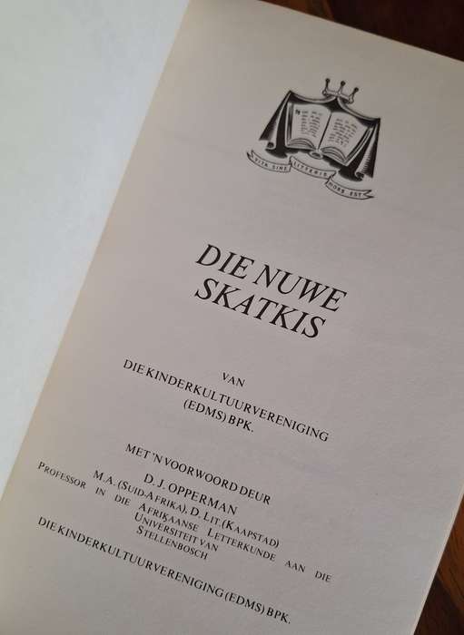 DIE NUWE SKATKIS-Twaalf Boekdele/Roy E Stevens/DJ Opperman SCARCE-JUNE 1974 Afrikaans