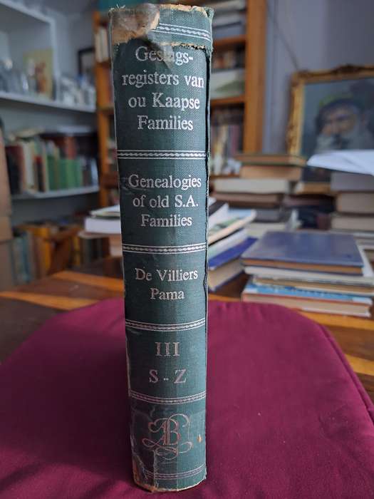 Geslagsregisters van ou Kaapse families/Genealogies of old SA Families Vol 3 S-Z/1966