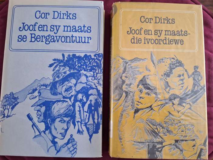 COR DIRKS - Joof Reeks X 8 boeke. ensemble. Jeugverhale. Afrikaans.