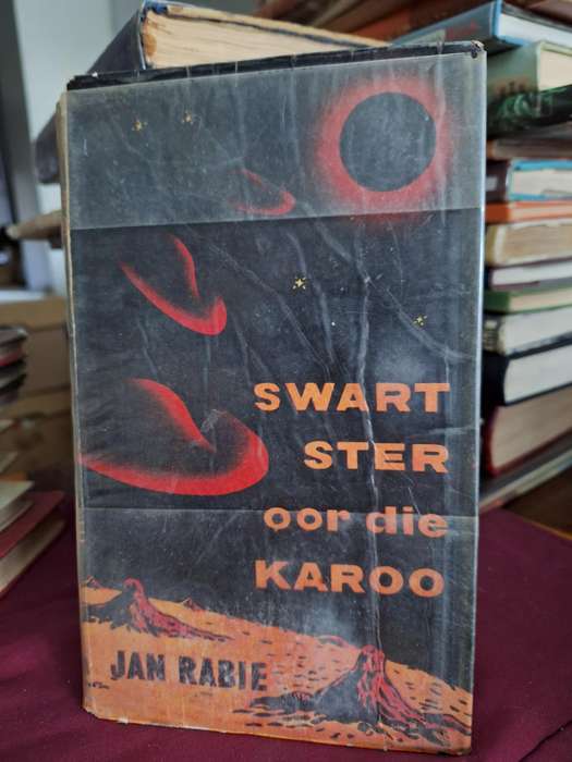 SWART STER oor die KAROO. Jan Rabie. First Afrikaans Sci-fi book and Rare. 1957 first edition.