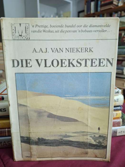 A.A.J. van Niekerk x 2 Grootdruk boeke / DIE VLOEKSTEEN & KERF 'n STOKKIE - 1994