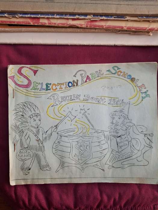 SELECTION PARK SCHOOL EM. Recipe book 1954 - SA Cooking