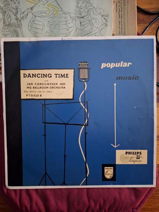VINYL - Dancing Time with Jan Corduwener and his Ballroom Orchestra - Phillips
