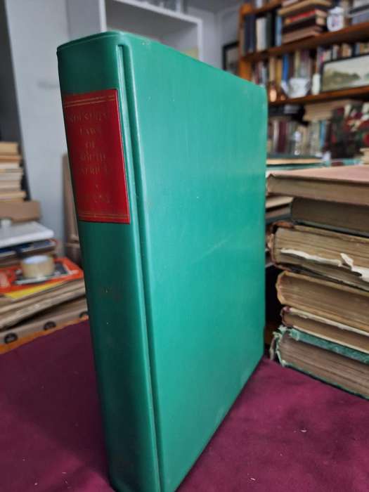 INDUSTRIAL LAWS of SOUTH AFRICA by Alan de Kock 1965 edition. Law