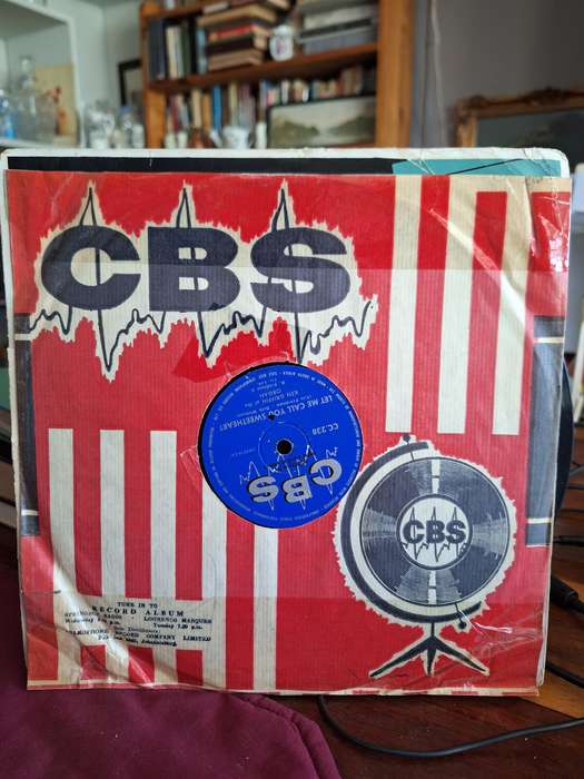 Vinyl - B Feldman -Ken Griffen at the organ - Let me call you sweatheart.