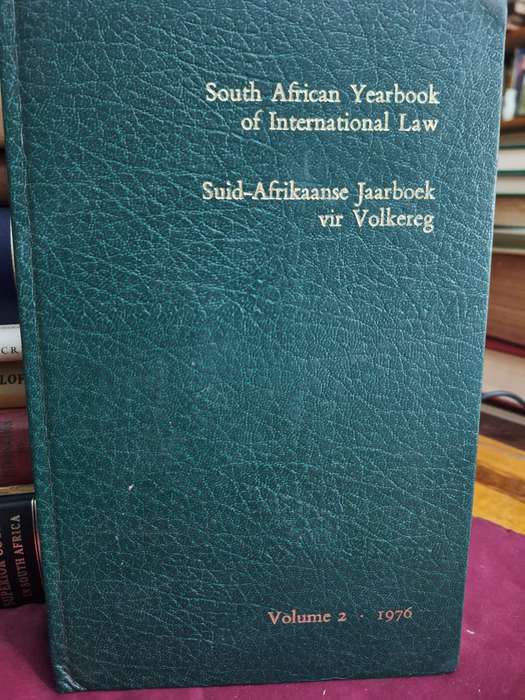 South African Yearbook of international Law Voume 2 /1976 ENG/AFR