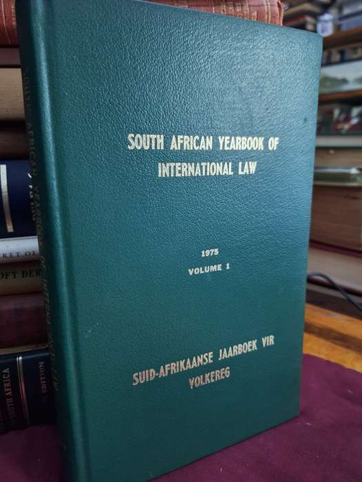 South African Yearbook of International Law - ENG/AFR -1975 Volume 1 Themaat