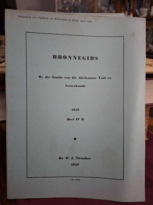 BRONNEGIDS X 10 softcovers - Dr. P.J. Nienaber no'1967,1968,1966,1965,1964,1963,1962,1961,1959,1958.