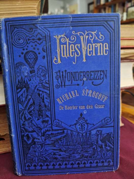 Jules Verne WONDERREIZEN- MICHAEL STROGOFF de koerier van den Czaar -1916 / rare in sa.
