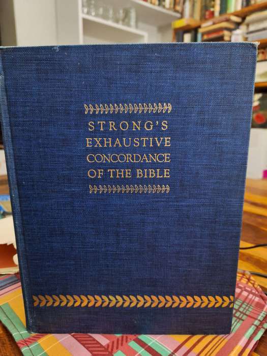 STRONG'S CONCORDANCE OF THE BIBLE-ABINGDON.