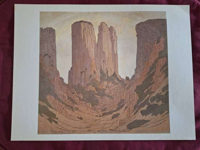 Set of 4/PIERNEEFSKILDERYE/Afdrukke met toestemming van Marita J Pierneef/ Limited - SAR collection.