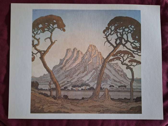 Set of 2/PIERNEEFSKILDERYE/Afdrukke met toestemming van Marita J Pierneef/ Limited - SAR collection.