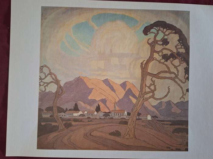 Set of 2/PIERNEEFSKILDERYE/Afdrukke met toestemming van Marita J Pierneef/ Limited - SAR collection.