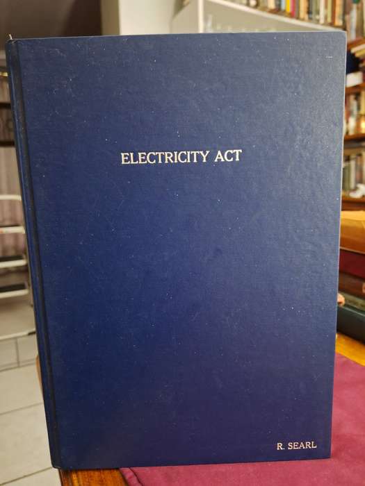 ELECTRICITY ACT - R.SEARL / SOUTH AFRICAN - RARE