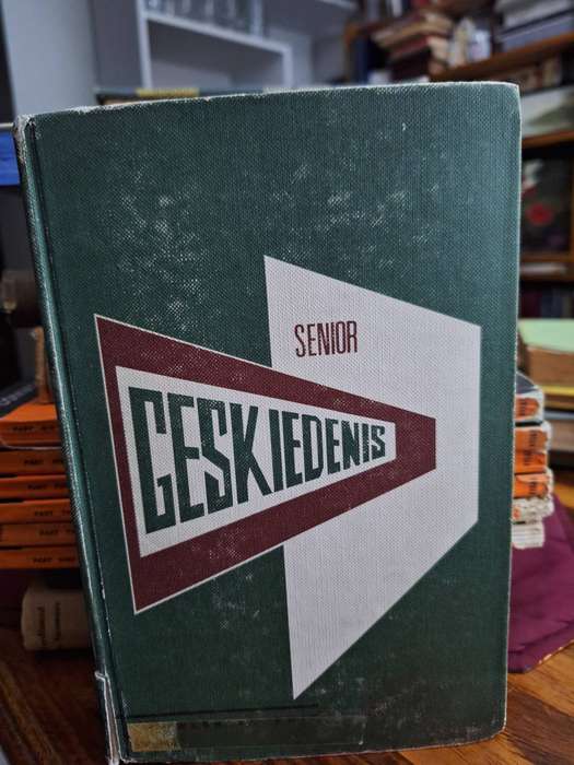 SENIOR GESKIEDENIS deur C de K Fowler en GJJ Smit -1969 leerplan Rare.