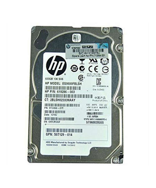 HP 600GB 10k 2.5" SAS DRIVES