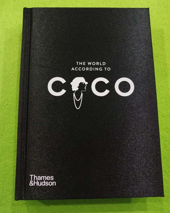 The World According to Coco Chanel Hardcover Book