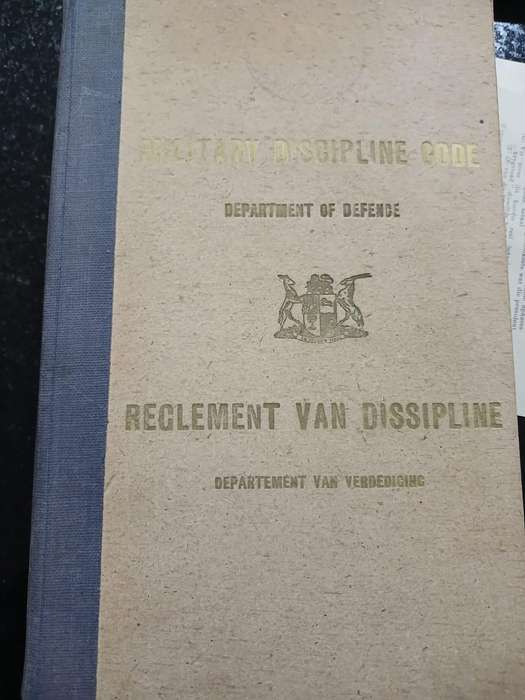 Military Discipline Code, Regulations and Orders and Instructions 1935