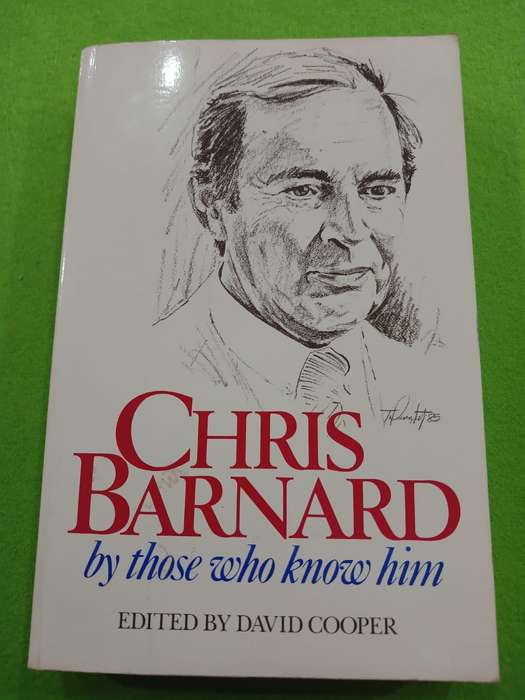 CHRIS BARNARD by those who know him - SIGNED COPY ( Excellent condition)